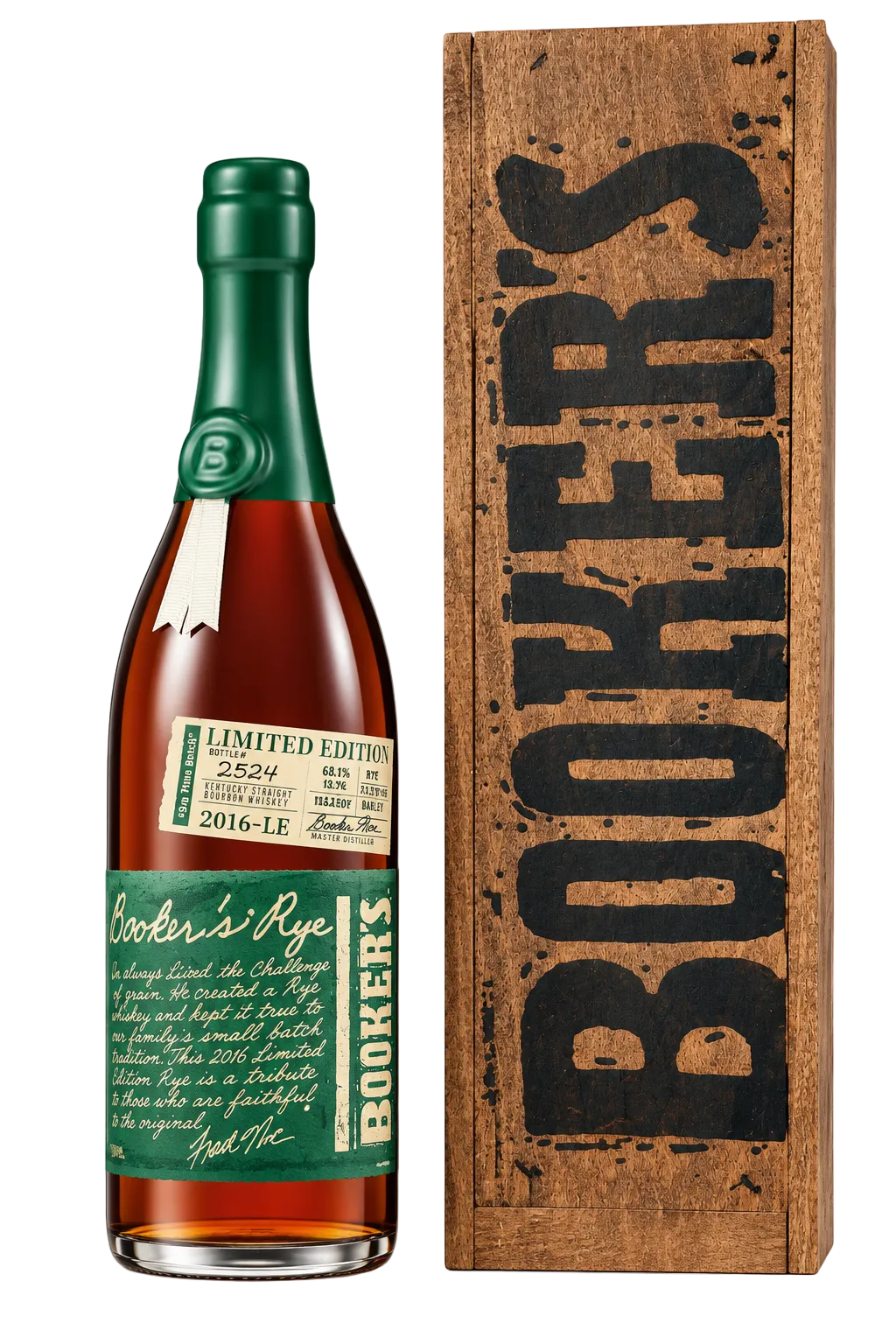 Bookers 13 Year Limited Edition Rye 750ml