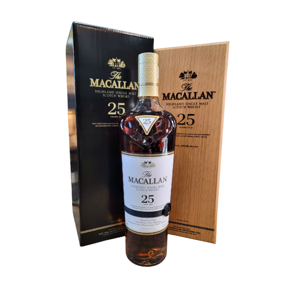 Macallan 25 Year Sherry Oak (2018 Release)