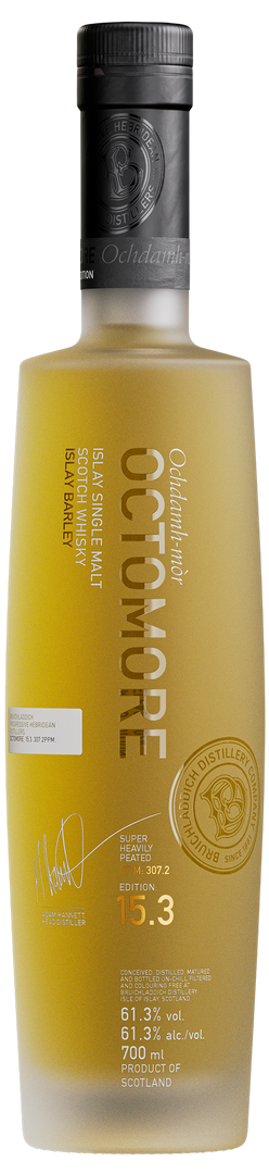 Octomore 15.3 Super-Heavily Peated Scotch Whisky