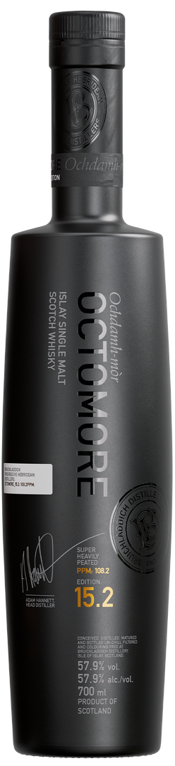 Octomore 15.2 Super-Heavily Peated Scotch Whisky