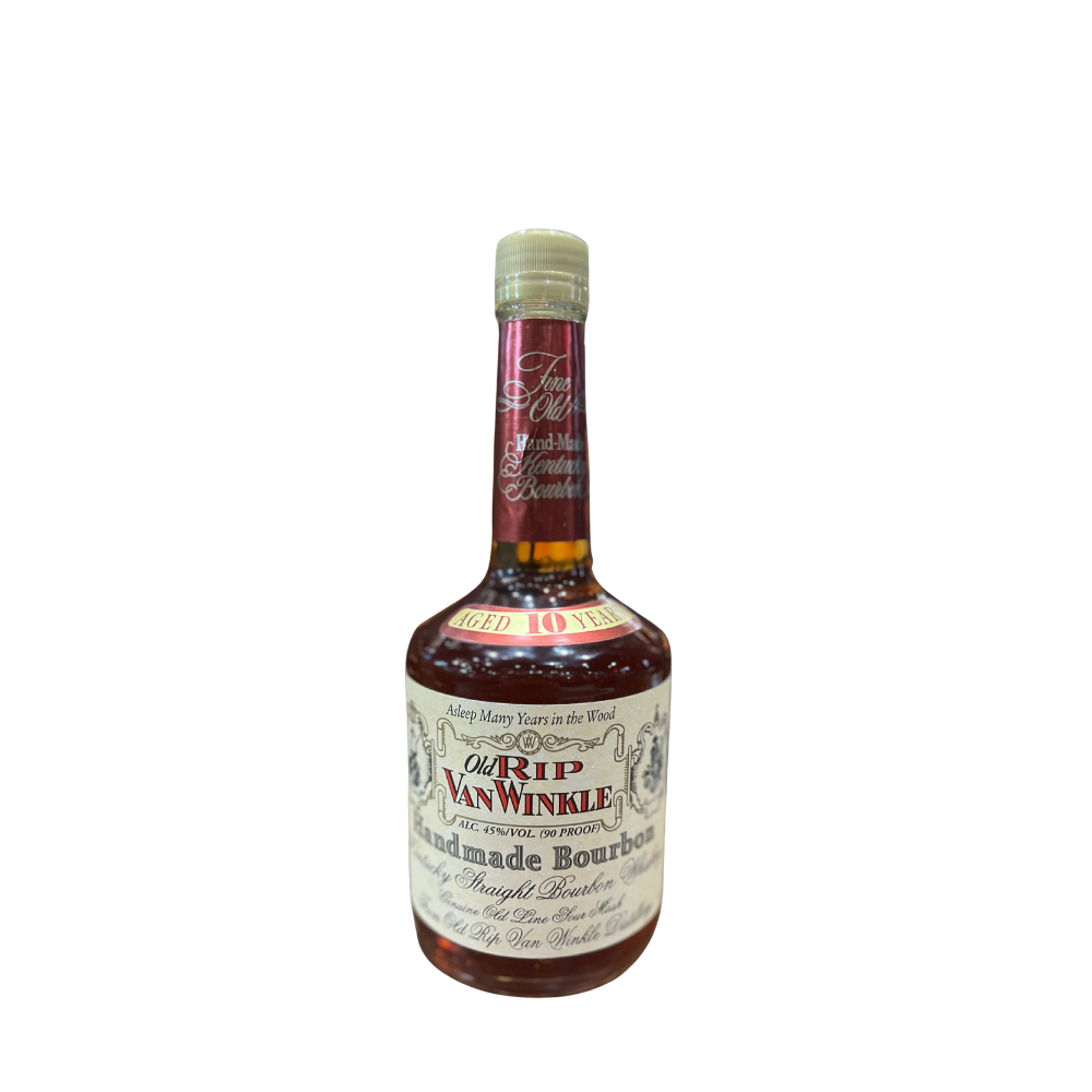 Old Rip Van Winkle Handmade 90 Proof 10 Year Old Bourbon (Squat Bottle)