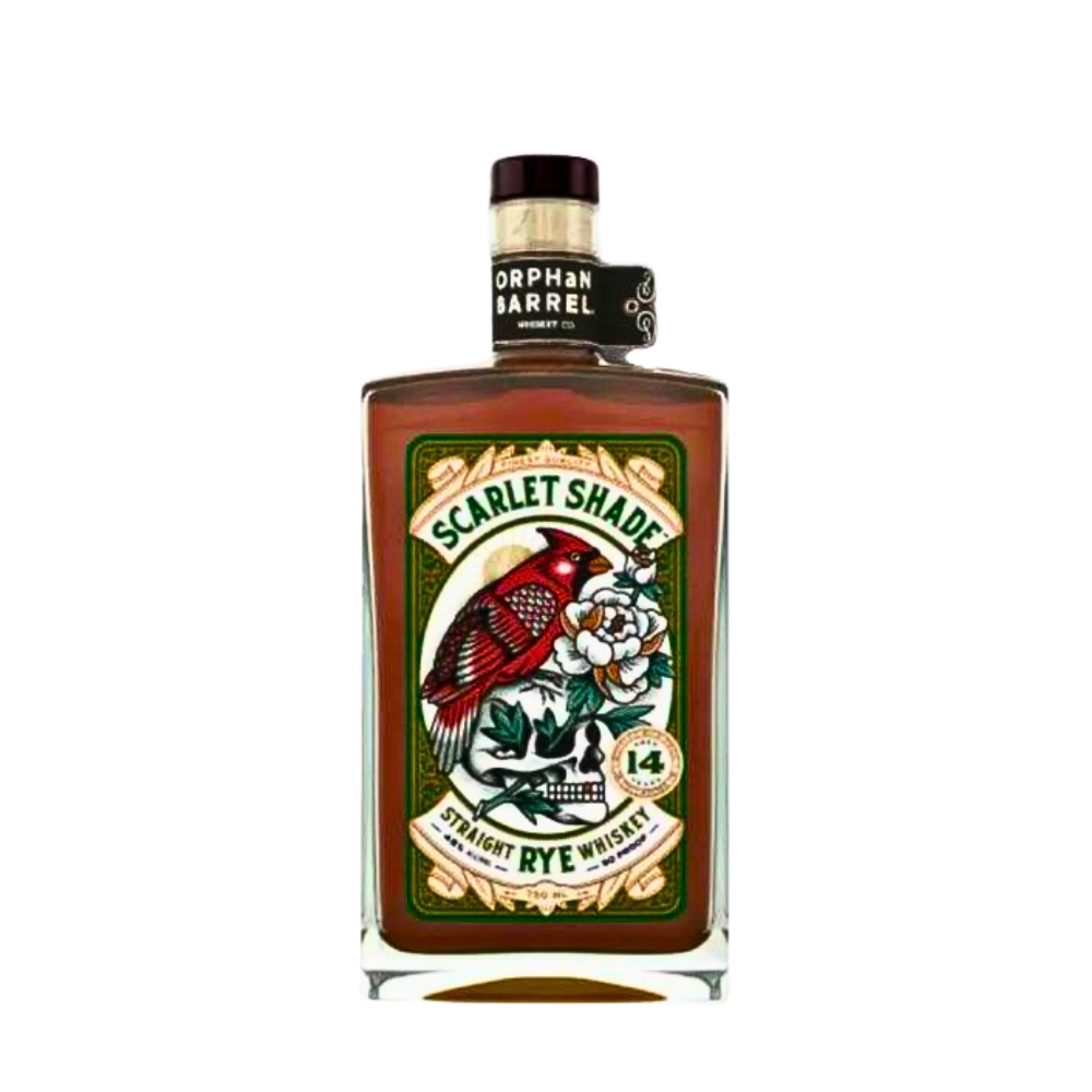 Orphan Barrel Scarlet Shade Straight 14 Yr Rye Whiskey