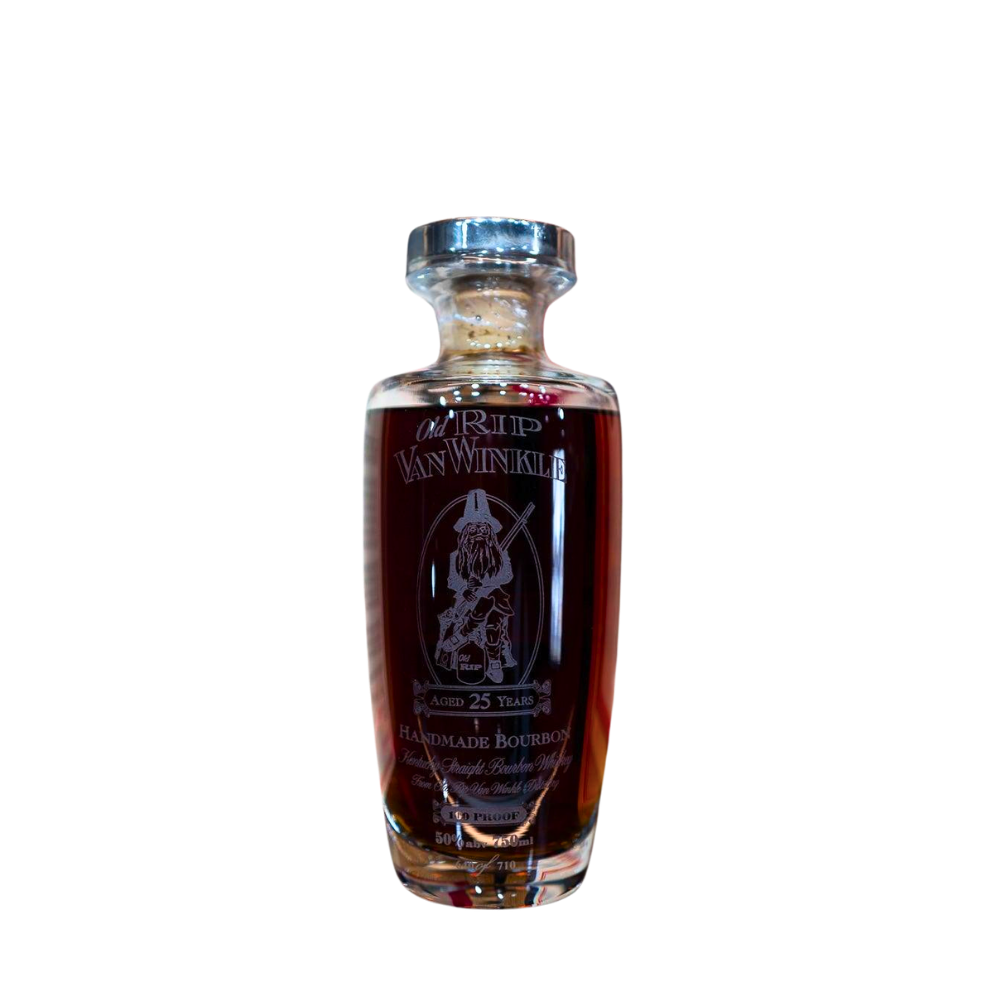 Pappy Van Winkle 25 Years Old Decanter, Old Rip Van Winkle 25 Year