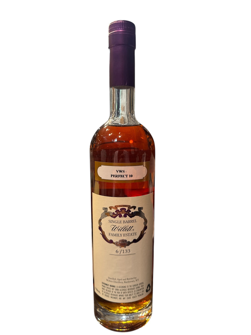 Willett Family Estate "Purple Top" 10 Year Bourbon ("VWS - Perfect 10")