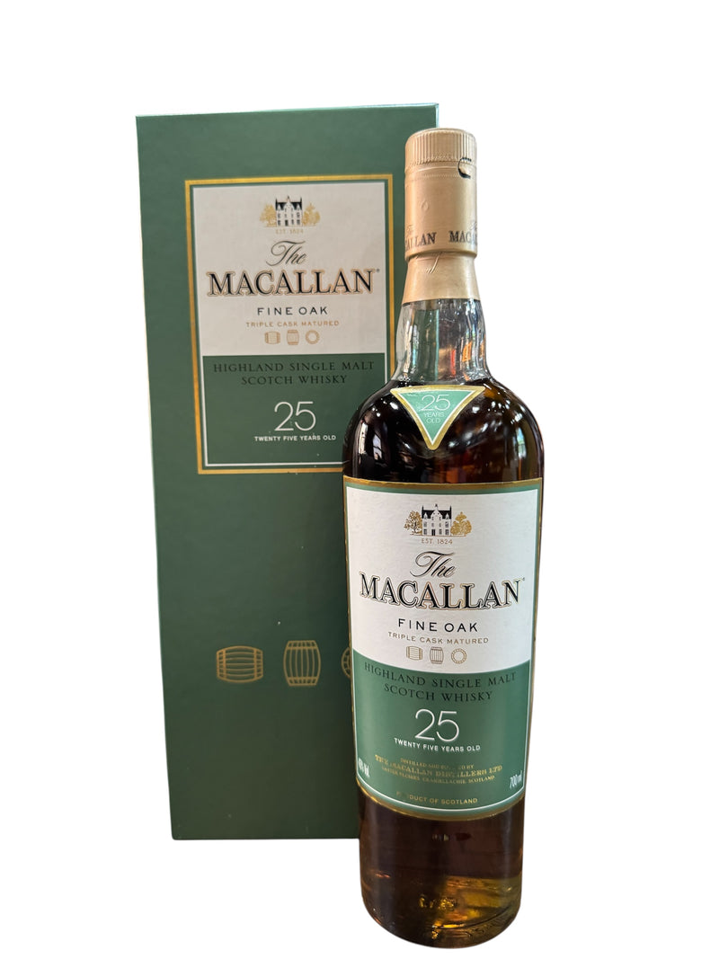 Macallan 25 Year Fine Oak (700ml Japanese Export)