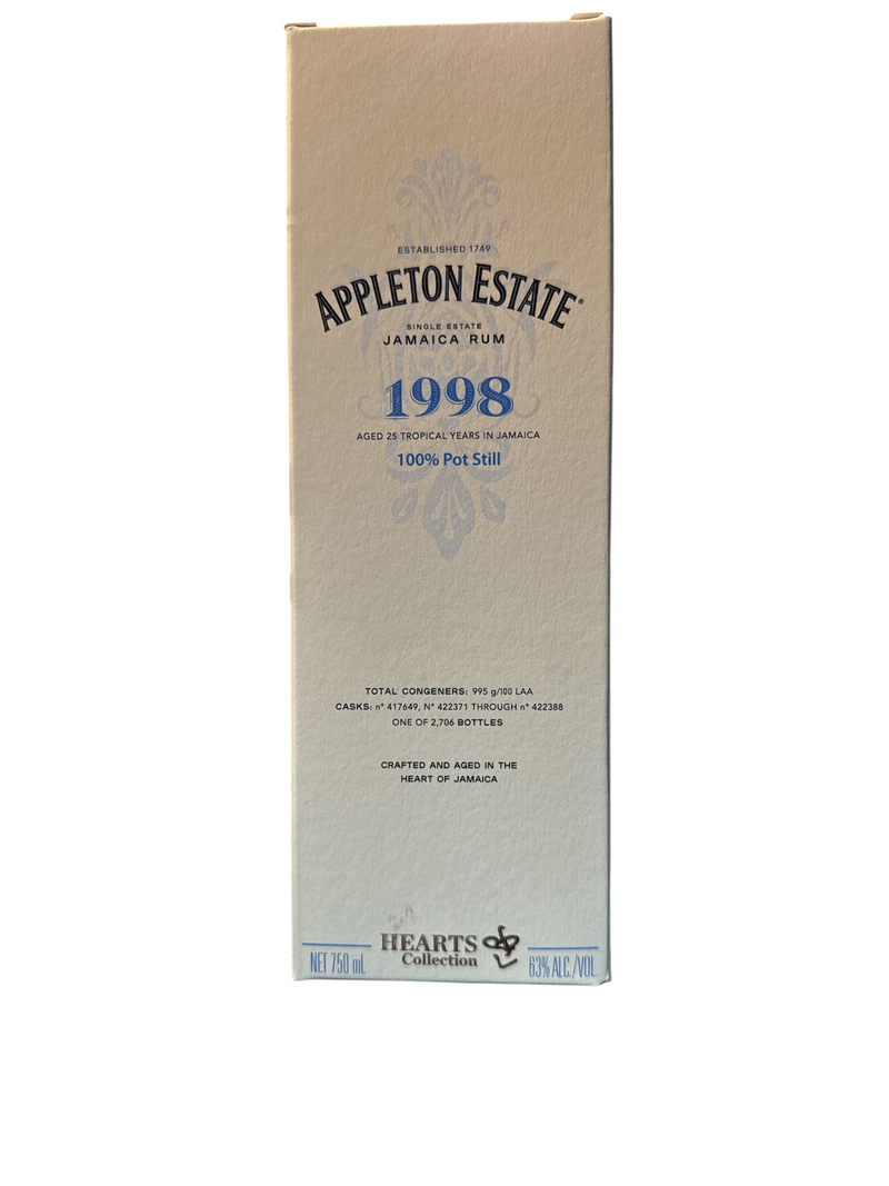 Appleton Estate 25 Year Old 1998 Hearts Collection Rum