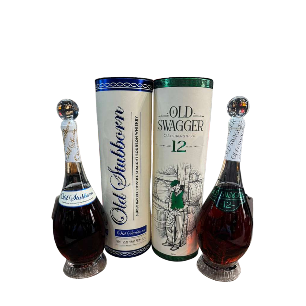 Rising Tide Spirits 4th release Bundle - Old Stubborn Bourbon and Old Swagger Rye