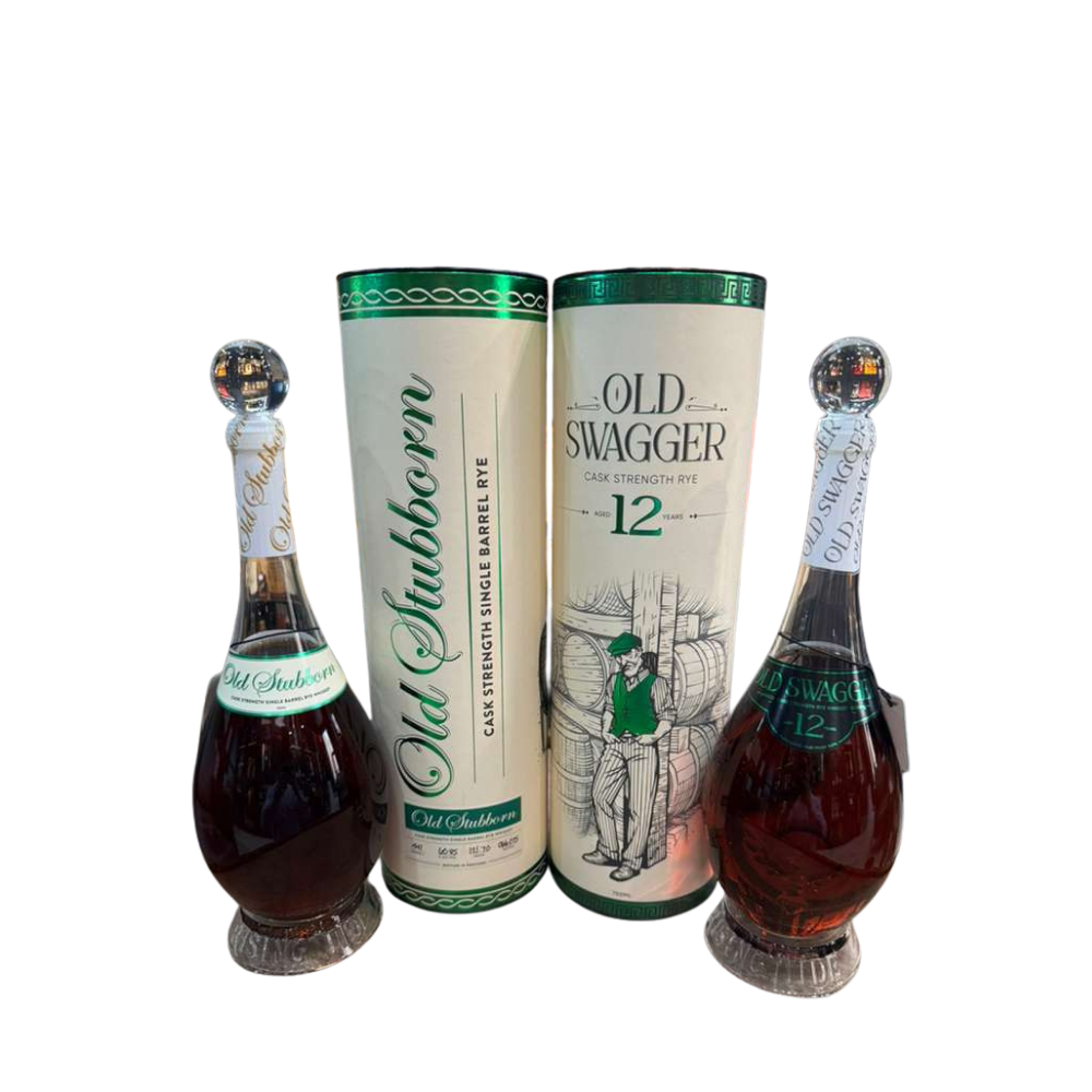 Rising Tide Spirits 4th release Bundle - Old Stubborn Rye and Old Swagger Rye