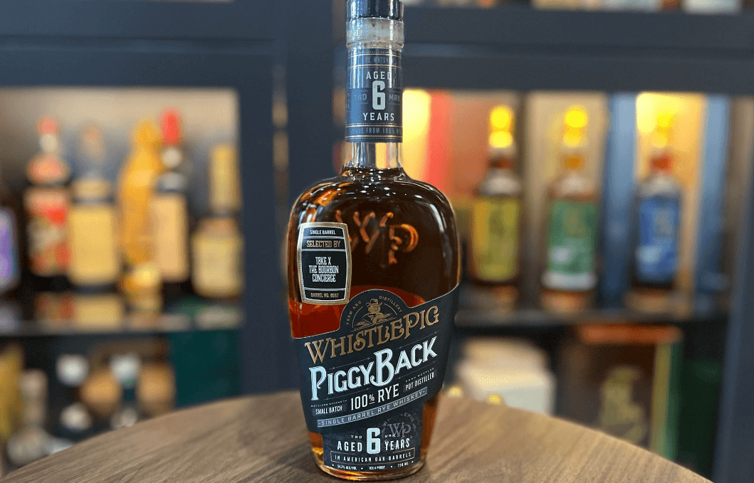 WhistlePig Piggyback Rye The Bourbon Concierge Single Barrel Selection