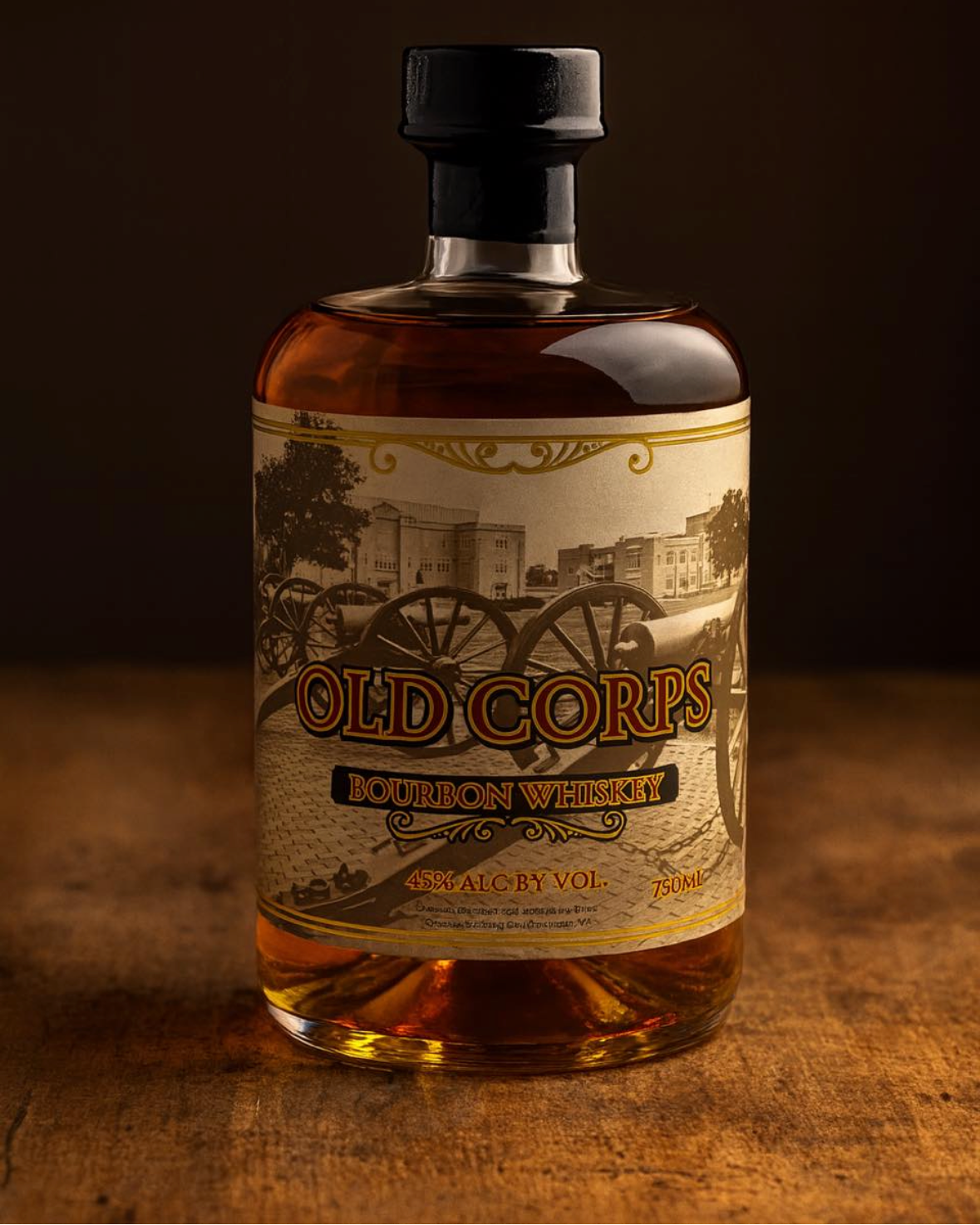 Three Crosses Old Corps Bourbon Whiskey