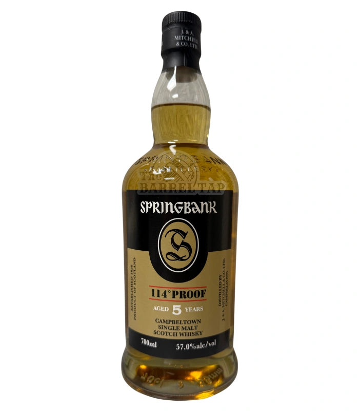 Springbank 5 Year 114 Proof Single Malt Scotch Whisky (700ml) – The ...