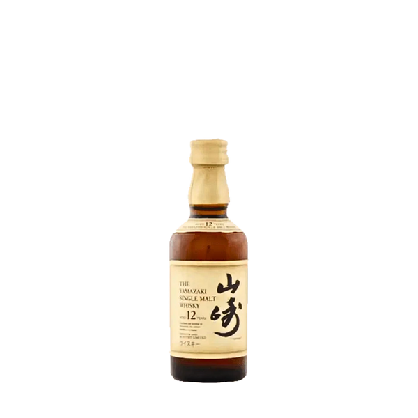 The Yamazaki 12 Years Japanese Single Malt Whisky 50ml Miniature
