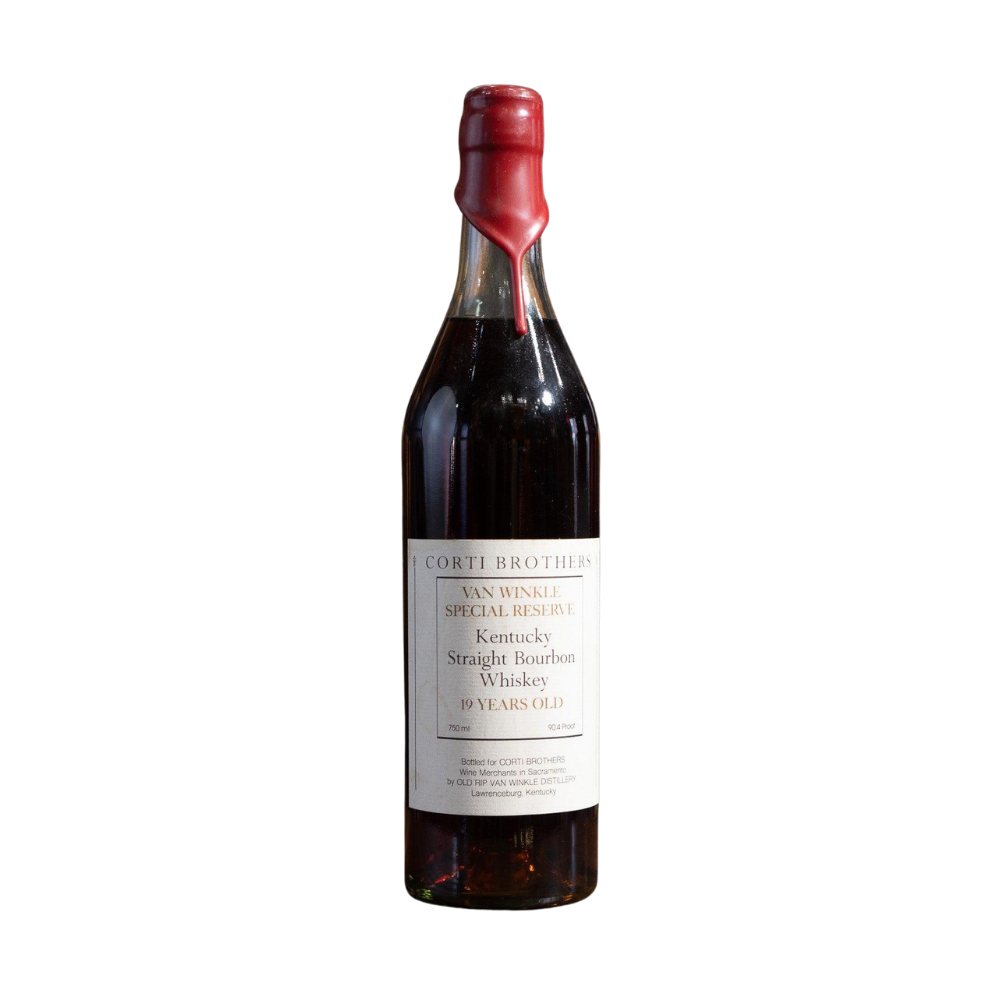 Van Winkle Special Reserve Corti Brothers 19 year Red Wax