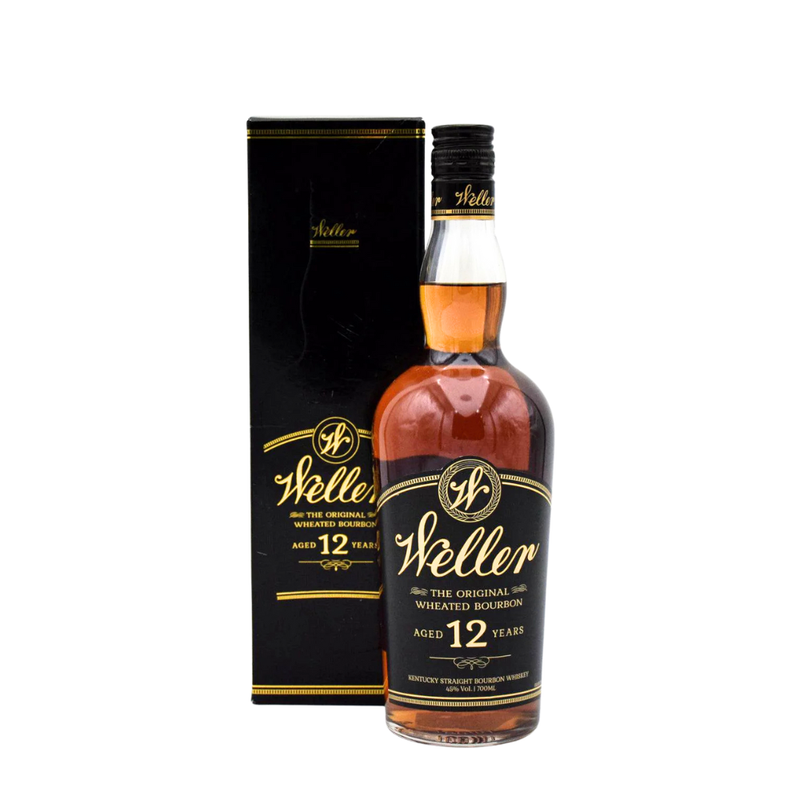 W.L Weller 12 Years Bourbon 700mL w/ Black Gift Box
