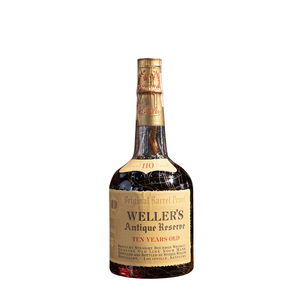 Weller’s Antique Reserve 10 year 110 proof 1960s