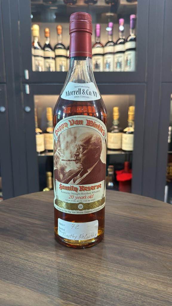 Pappy Van Winkle 20 Years Old Morrell & Company Single Barrel 2006