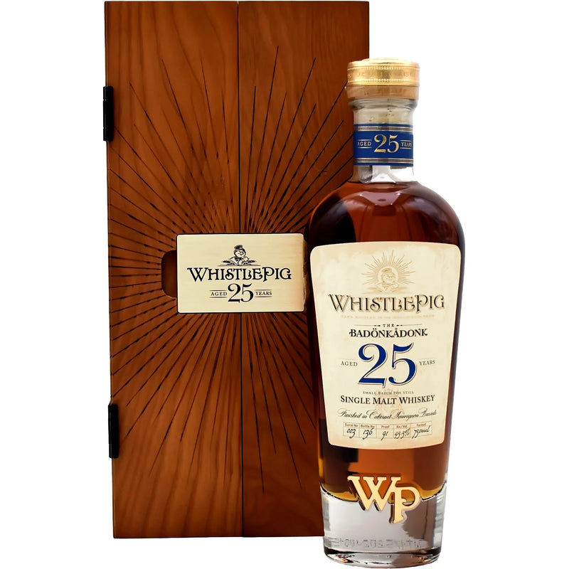 WhistlePig The Badonkadonk 25 Year Old Single Malt Whiskey 750ml