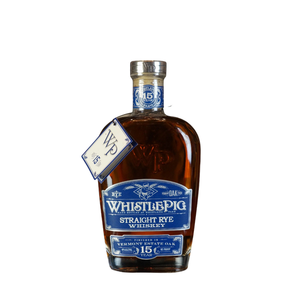 ウイスキー WhistlePig 15 Year Estate Oak Rye WhistlePig 15 Years Rye 750mL – The Bourbon Concierge