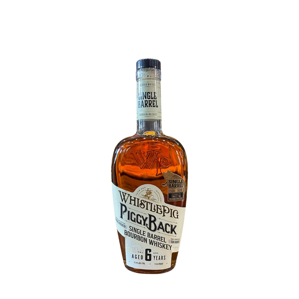 WhistlePig Piggyback Bourbon Single Barrel 25219 Cask Strength r/Bourbon Single Barrel Selection