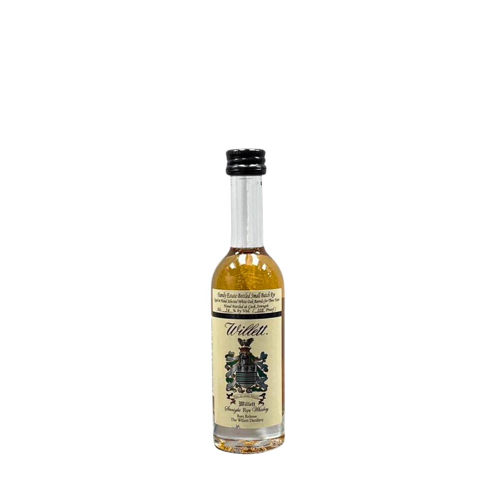 Willett Family Estate 3 year small batch rye mini bottle - 50ml