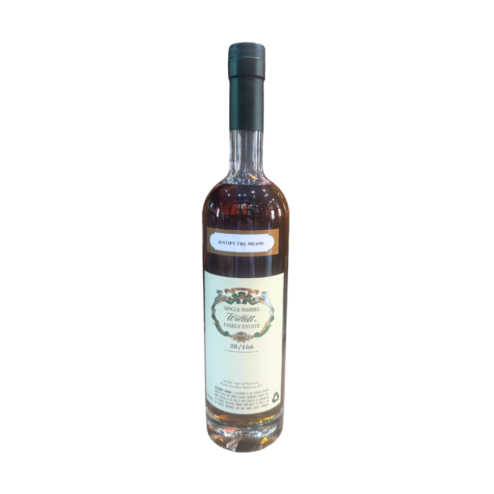 Willett Family Estate 9 Year Rye ("Justify the Means")
