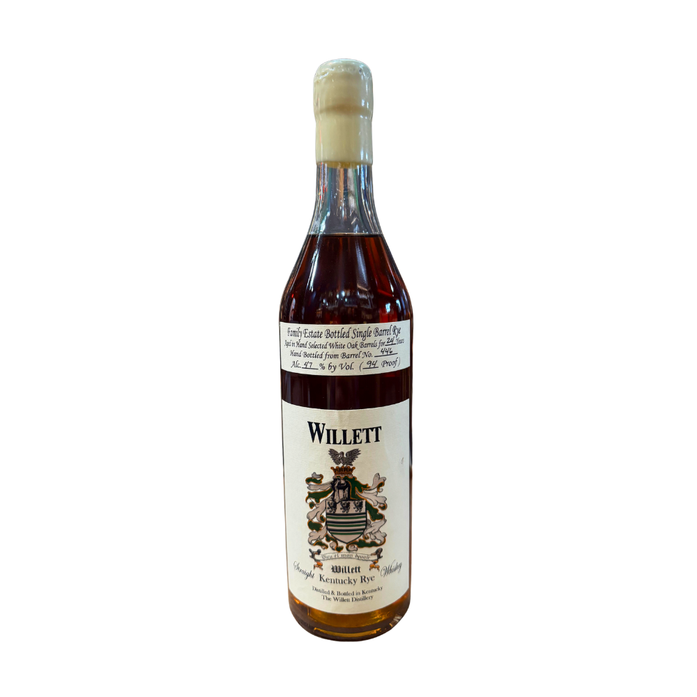 Willett Family Estate Single Barrel Rye 24 years 94 proof