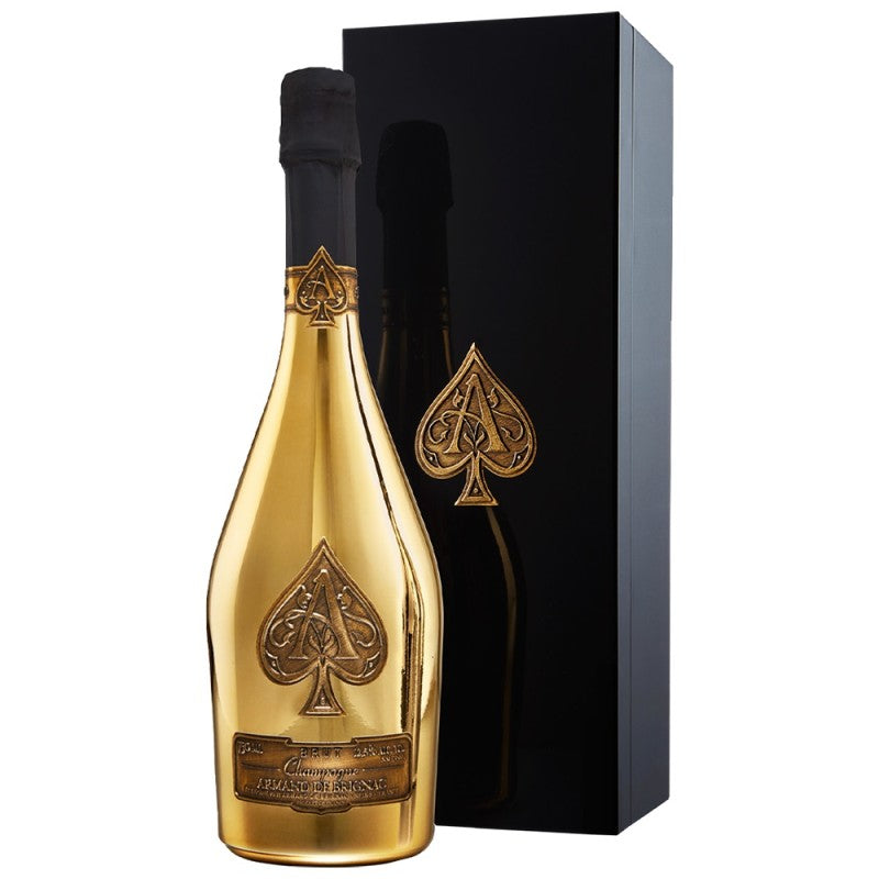 PRESALE - Armand De Brignac Ace of Spades Brut Gold Champagne (750ml) - Gift Box