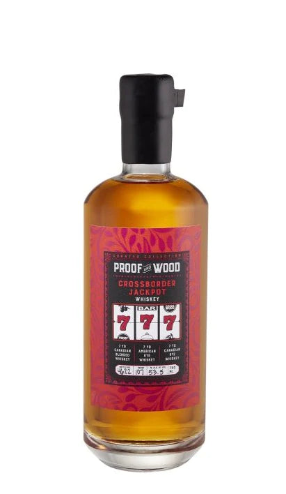 Proof and Wood Crossborder Jackpot 7YR Whiskey