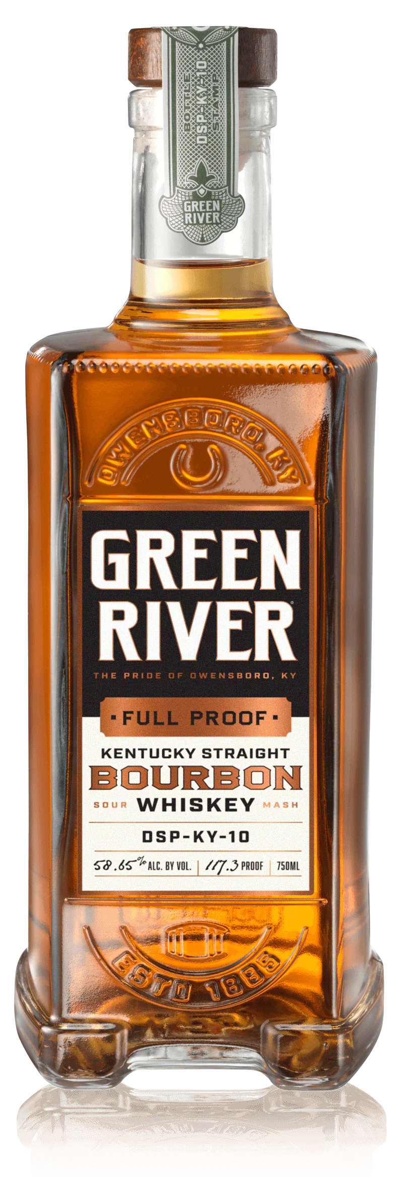 Green River Full Proof Kentucky Straight Bourbon Whiskey