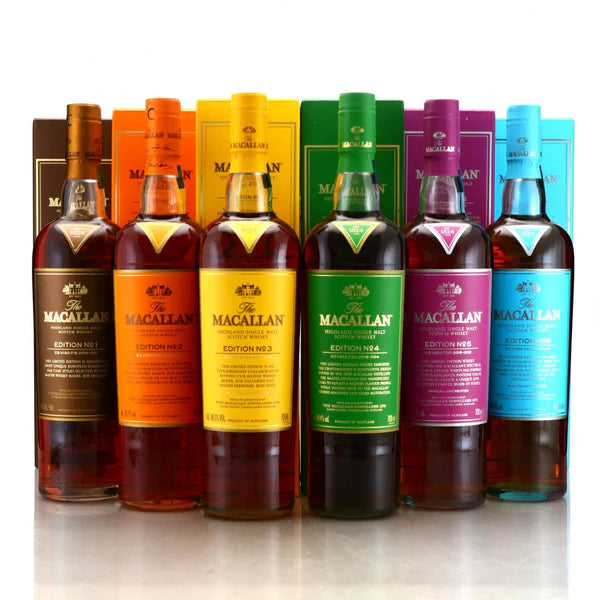 Macallan Edition Bundle - Editions 1 through 6