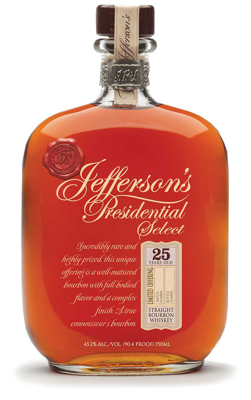 Jefferson's Presidential Select 25 Year Bourbon