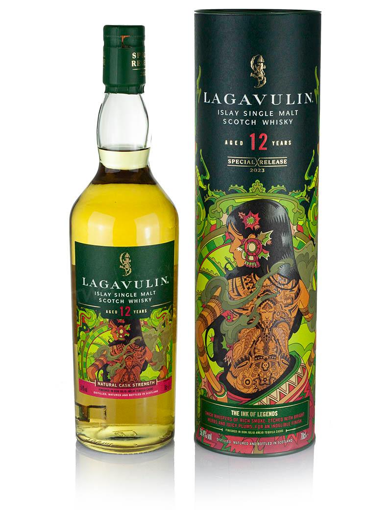 Lagavulin 12 year old "The Ink of Legends" Single Malt Scotch Whisky Special Release 2023