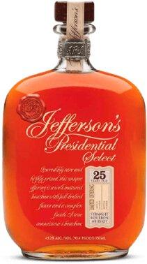 Jefferson's Presidential Select 25 Year Old Rye
