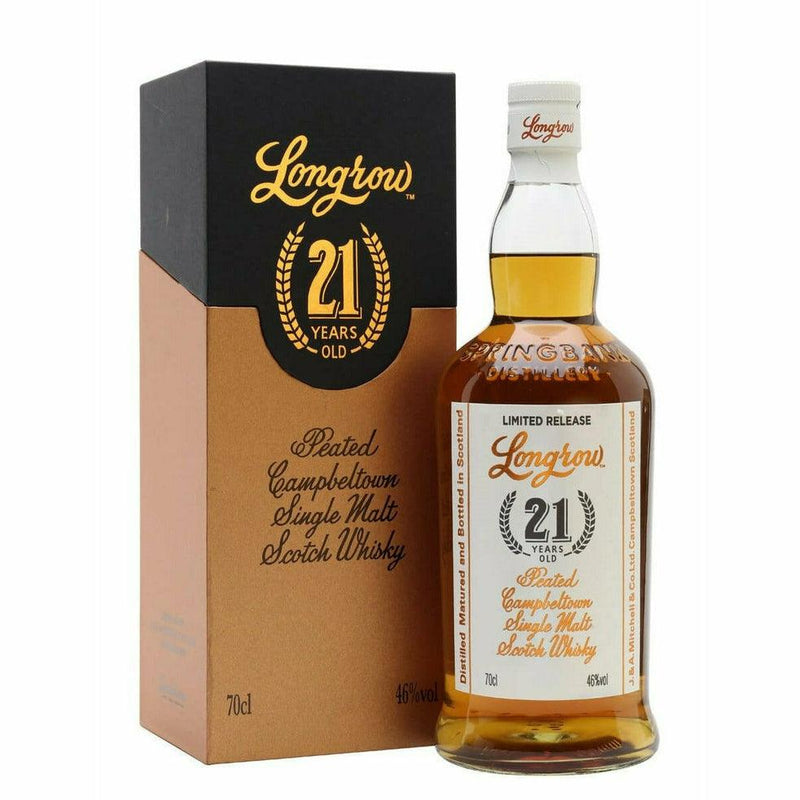 Springbank Longrow 21 Year Peated Campbelton Single Malt (700ml)