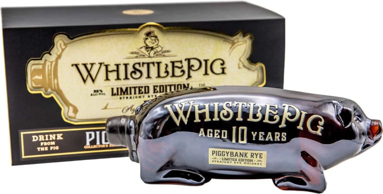 WhistlePig Piggybank Rye Limited Edition 10 year - 1L - Batch 1