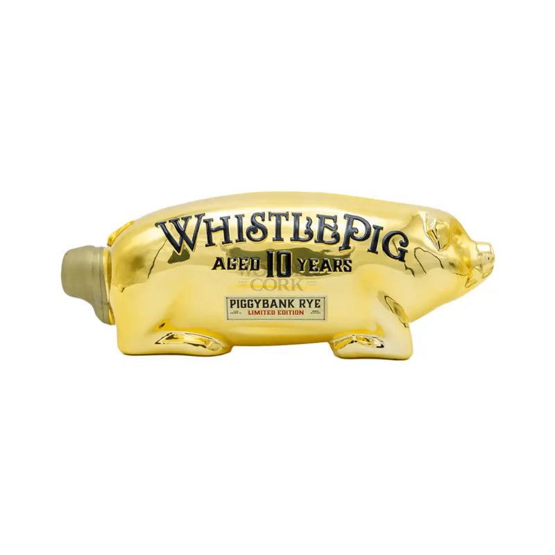 WhistlePig Piggybank Rye Limited Edition 10 year - 1L - Batch 3 Golden Pig