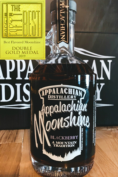 Appalachian Distillery - Blackberry moonshine