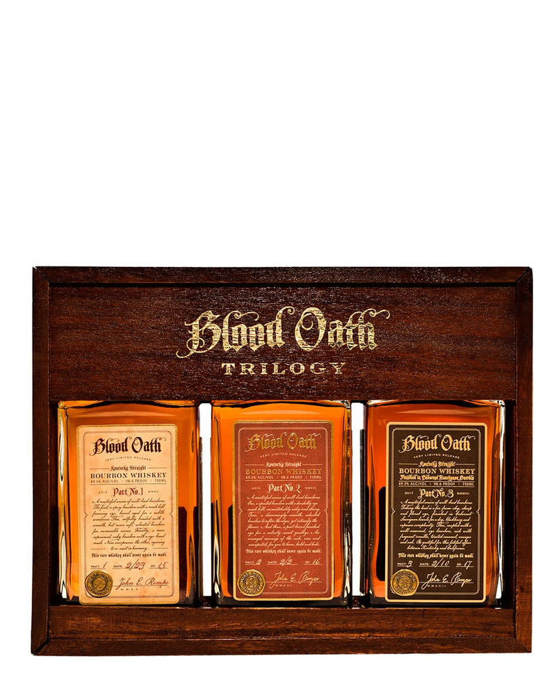 Blood Oath Trilogy 1 with box Pact 1-3