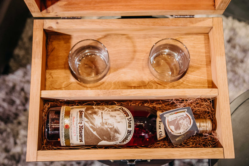 "Boss Man" Pappy Van Winkle 23 Year Bourbon Handcrafted Gift Box