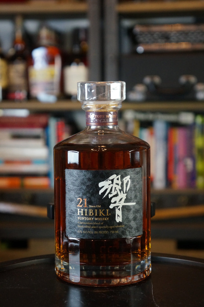 Hibiki 21 Twenty One Year Suntory Japanese Whisky