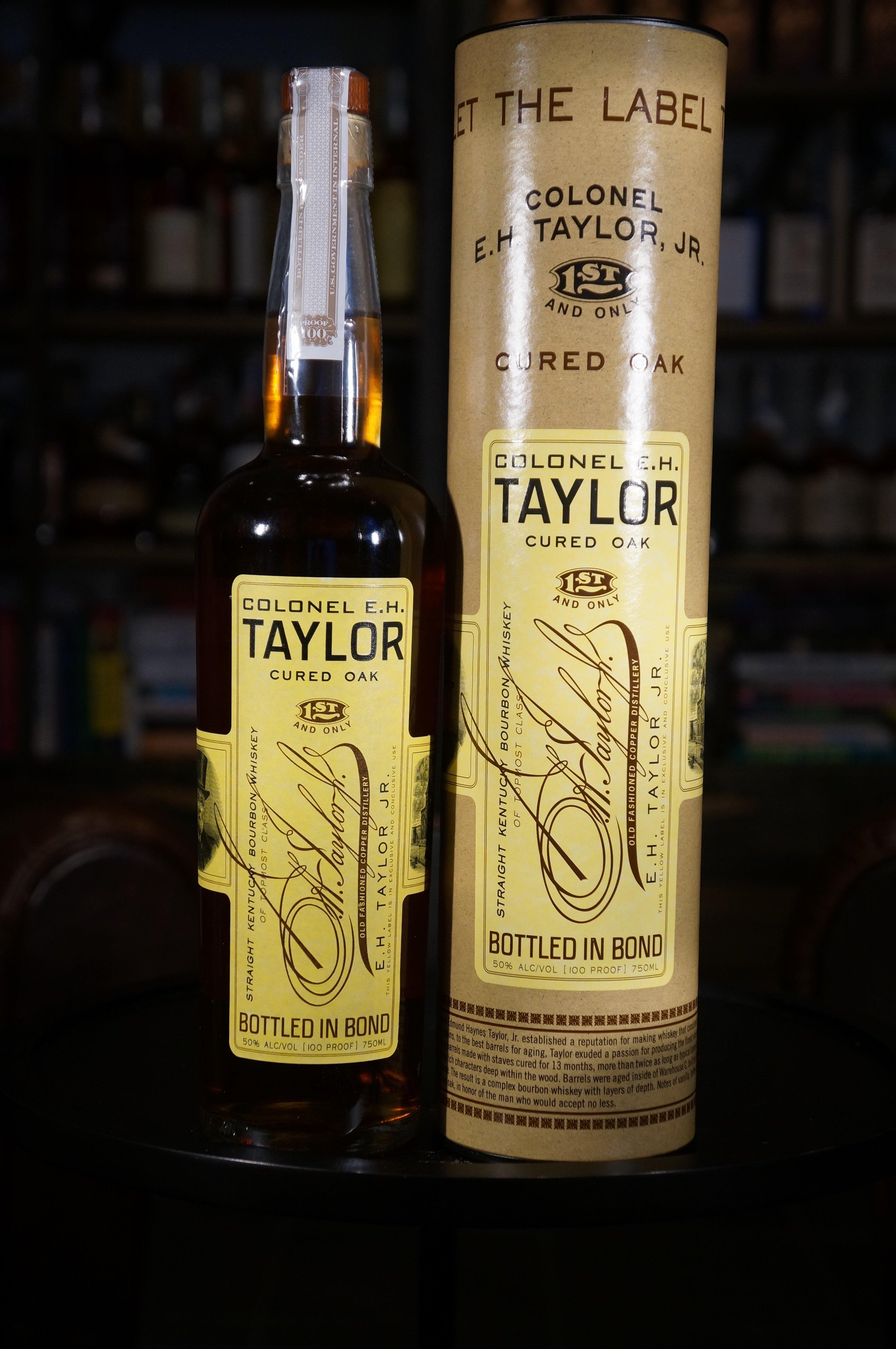 Colonel E.H. Taylor Cured Oak Bourbon – The Bourbon Concierge