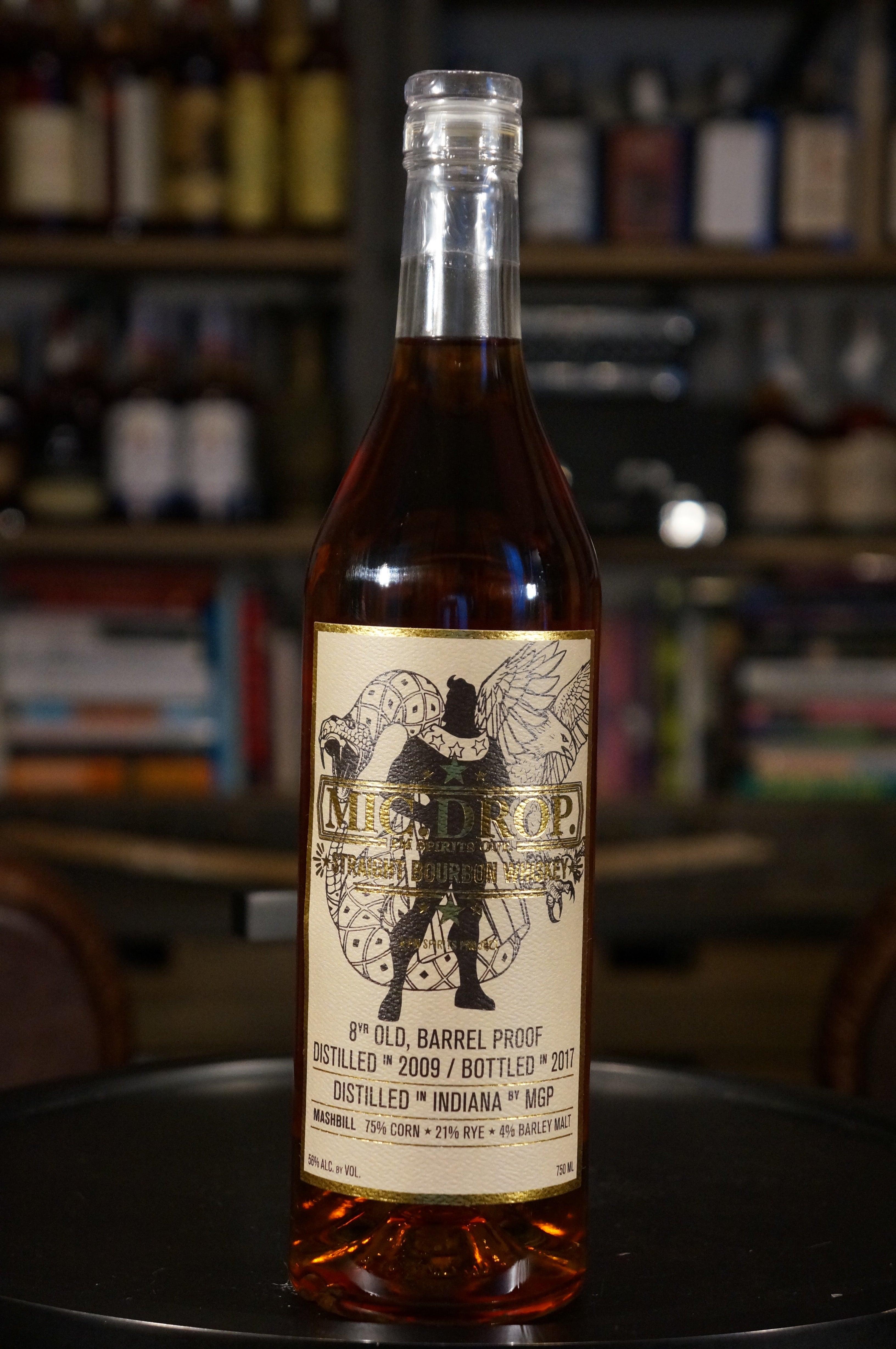 Mic Drop 1.0 8 Year Bourbon 750ml The Bourbon Concierge
