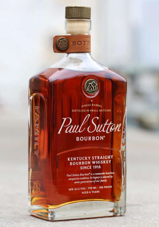 Paul Sutton 6 Year Single Barrel Bottled in Bond Bourbon