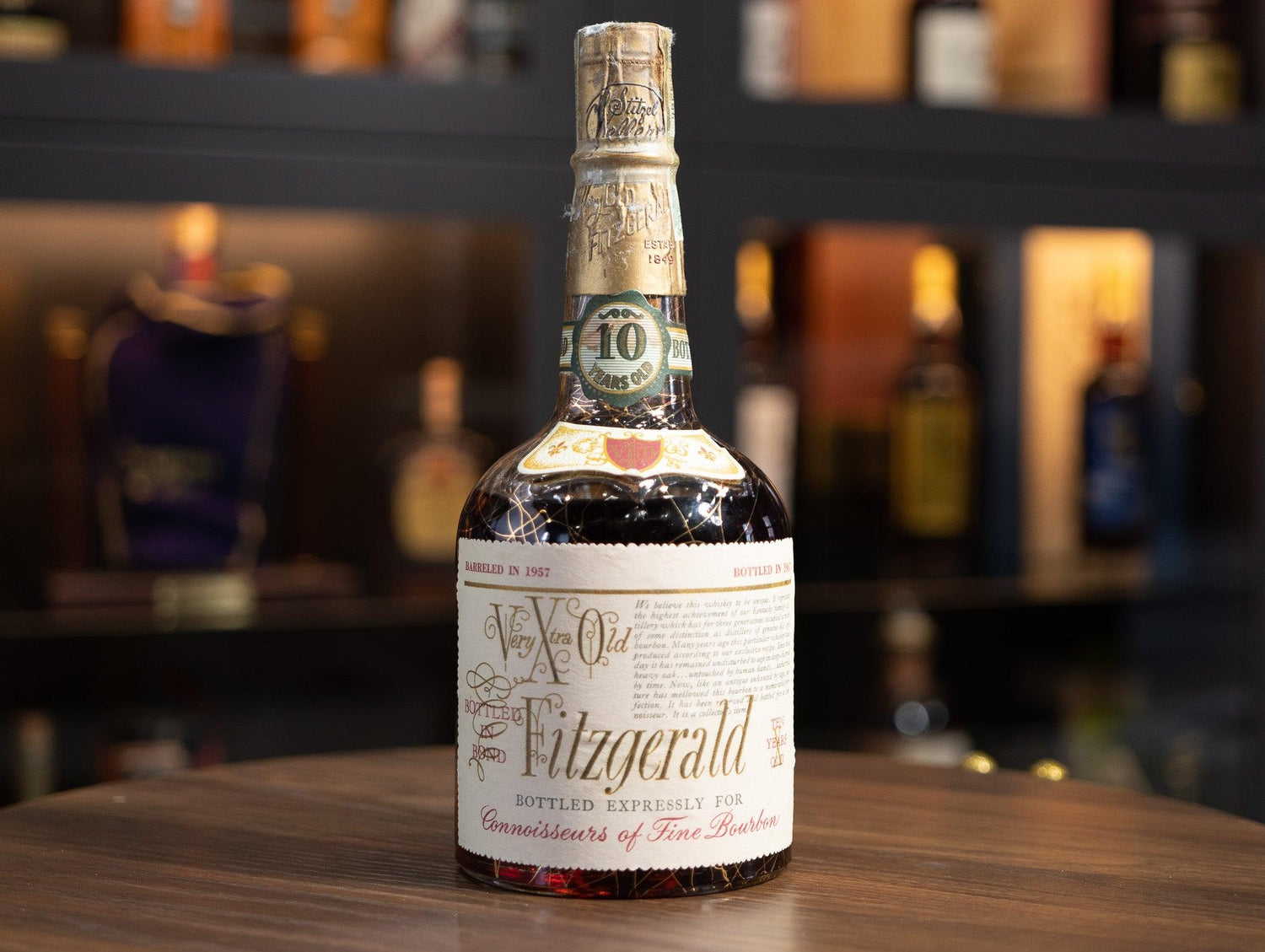 Very Xtra Old Fitzgerald 10yr BIB - 1957-1967