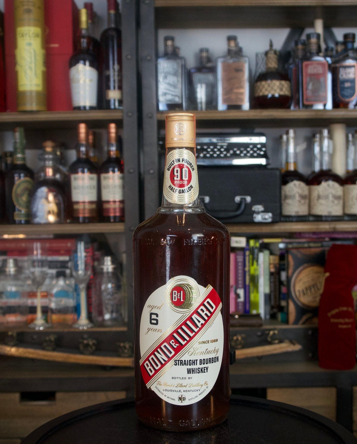 The Bond and Lillard 90 Proof (1960s) 1/2 Gallon