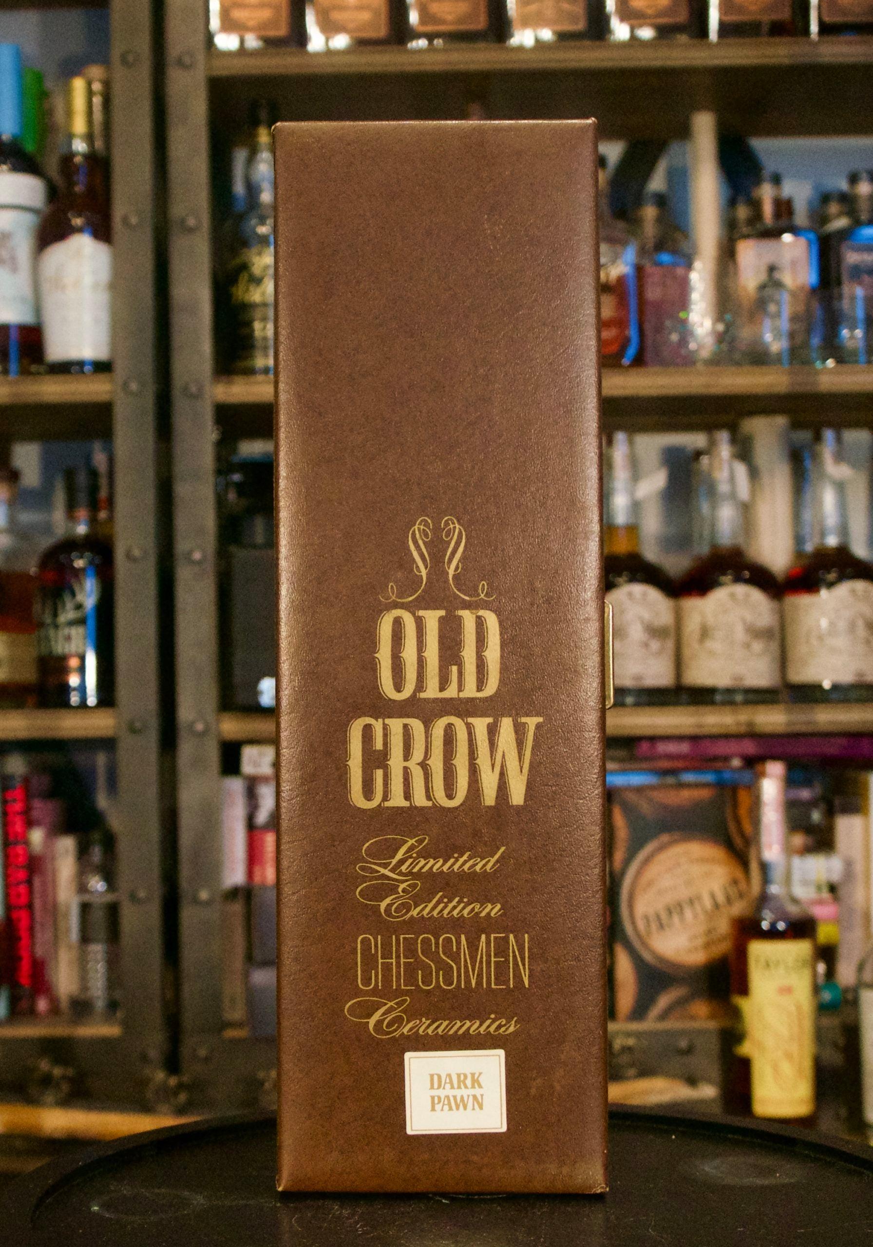 Old Crow Chessmen Dark Pawn 86 Proof (1969) 4/5 Quart – The