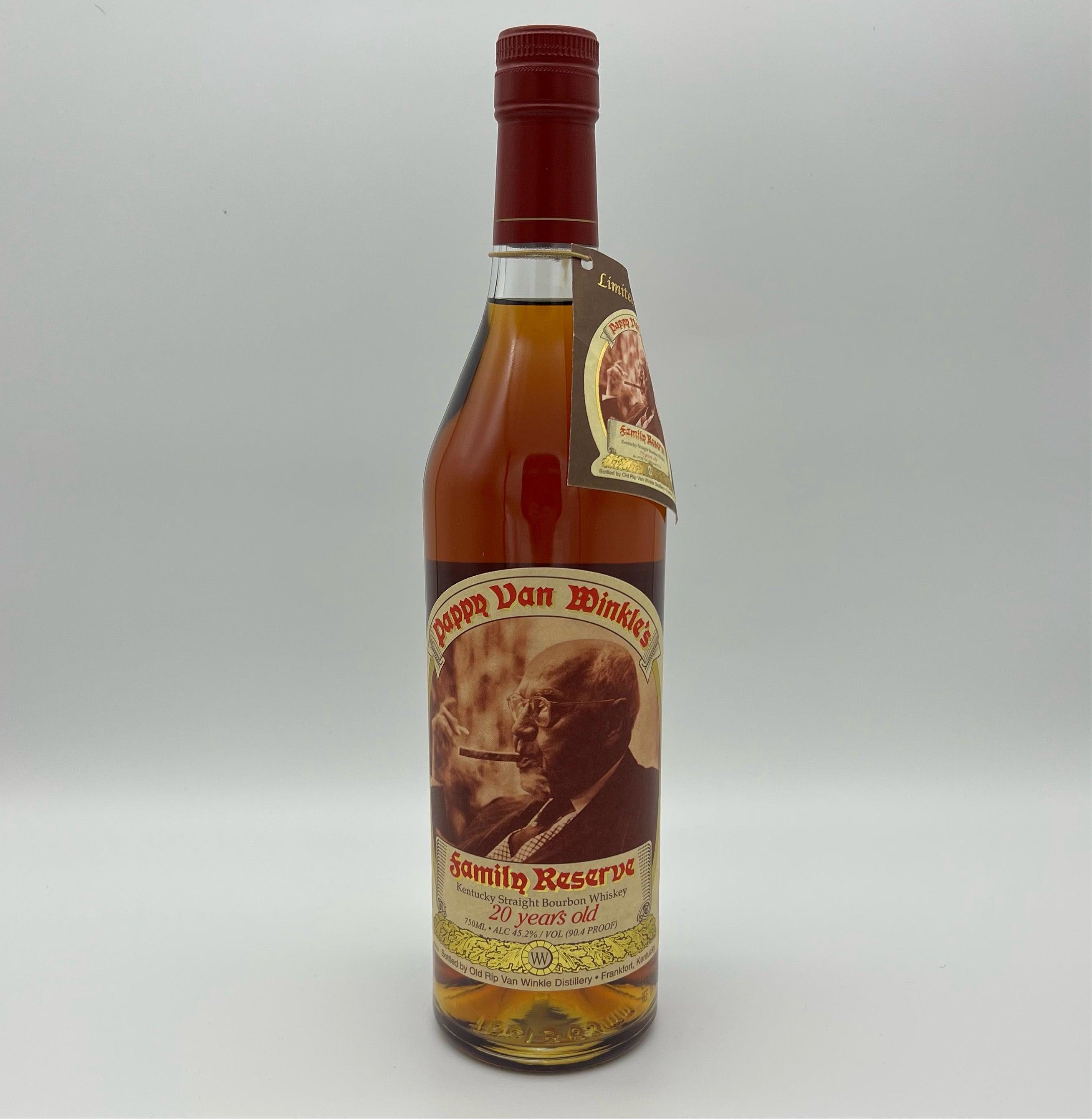 Pappy Van Winkle 20 750ml – The Bourbon Concierge