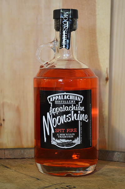Appalachian Distillery - Spit Fire moonshine
