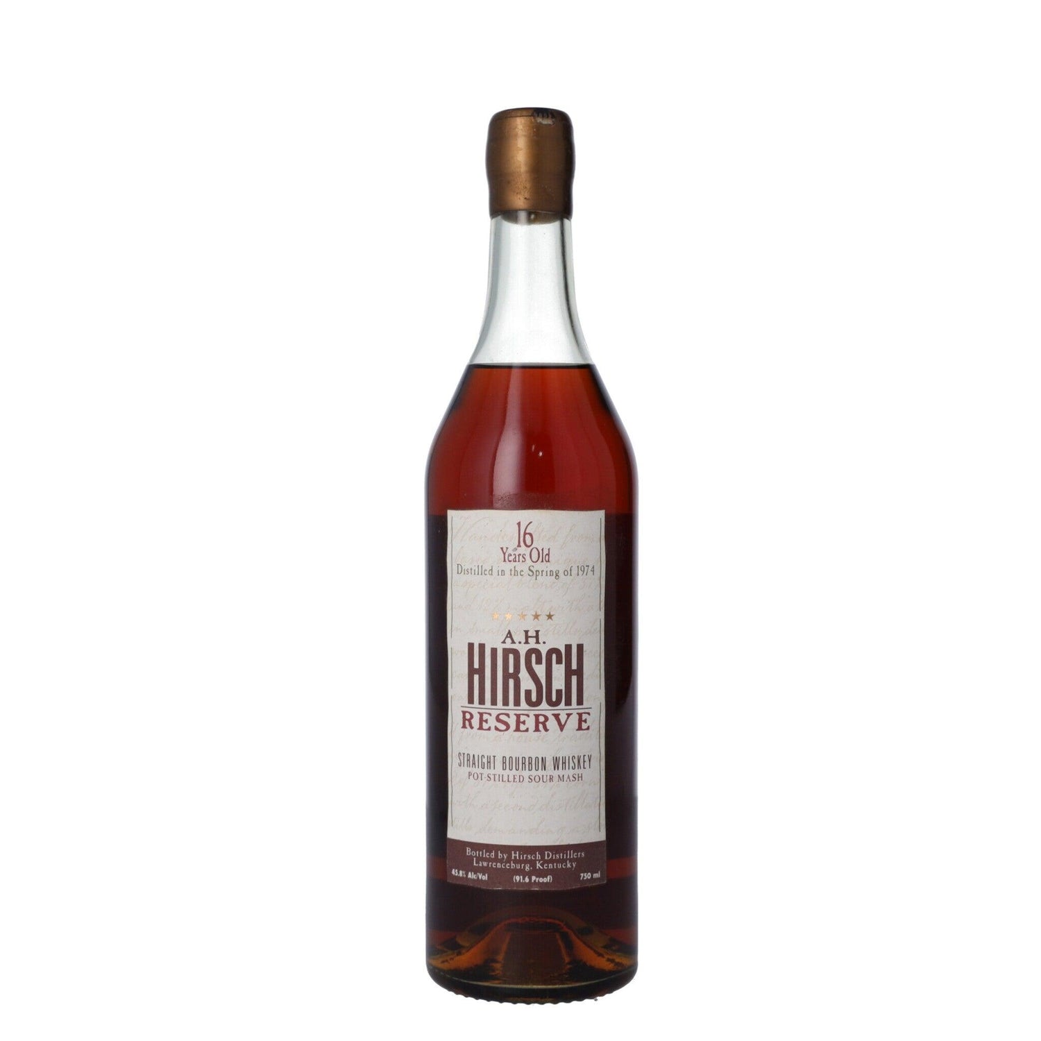 A.H. Hirsch 16 year gold wax