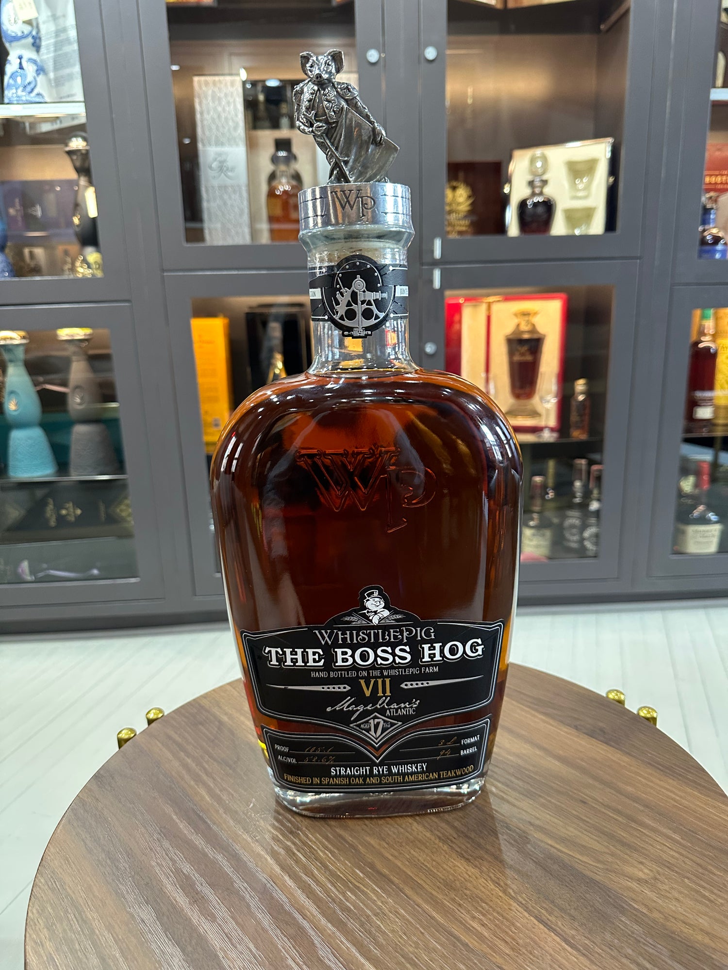 WhistlePig Boss Hog VII Magellan’s Atlantic - 3 Liter bottle
